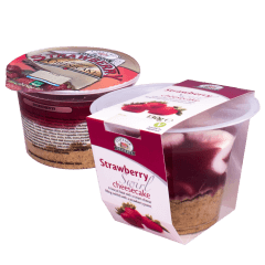 Individual cheesecakes